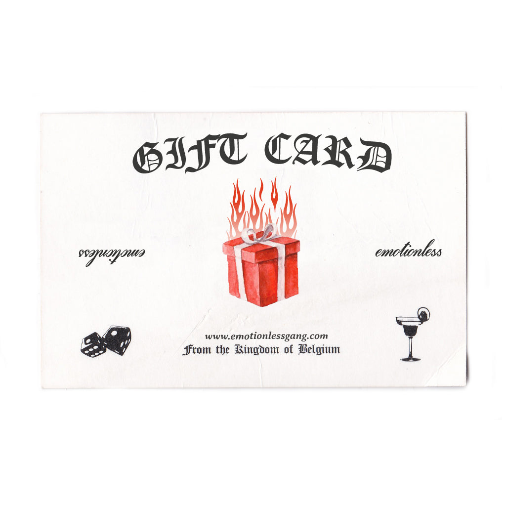 EMOTIONLESS GIFT CARD